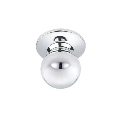 Better Home Products Handleset With Single Cylinder Deadbolt And Door Knob And Rosette In Chrome