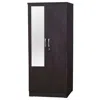 Better Home Products Harmony Two Door Armoire Wardrobe With Mirror In