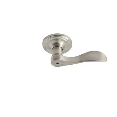 Better Home Products Lombard Privacy Door Lever In Satin Nickel