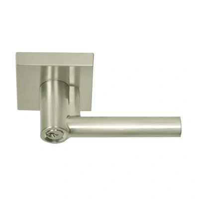 Better Home Products Mill Valley Keyed (entry) Door Lever In Satin Nickel