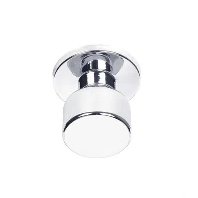 Better Home Products Mission Bell Passage Door Knob With Round Rosette In Chrome