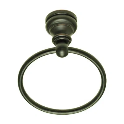 Better Home Products Ocean Beach Towel Ring In Dark Bronze