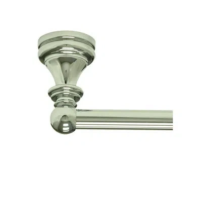 Better Home Products Ocean Beach Wall Mounted Towel Bar In Chrome