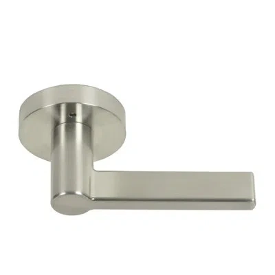 Better Home Products Rockaway Beach Privacy Door Lever In Satin Nickel