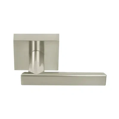 Better Home Products Santa Cruz Passage Door Lever In Satin Nickel