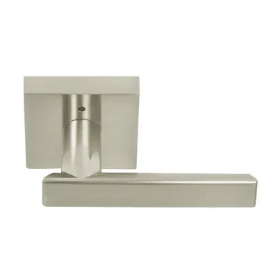 Better Home Products Santa Cruz Privacy Door Lever In Satin Nickel