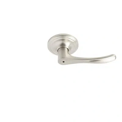 Better Home Products Sea Cliff Privacy Door Lever In Chrome