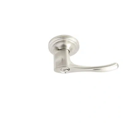 Better Home Products Soma Keyed Door Lever In Satin Nickel