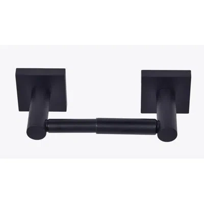 Better Home Products Tiburon Paper Holder In Black