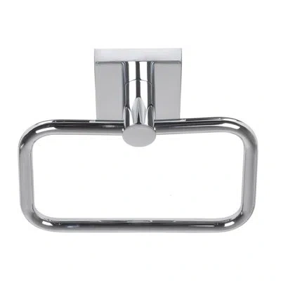 Better Home Products Tiburon Towel Ring In Black