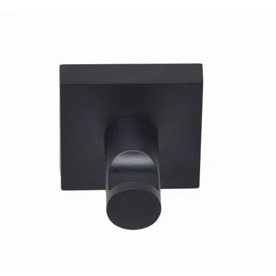 Better Home Products Tiburon Wall Mounted Robe Hook In Black