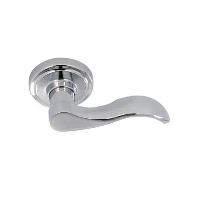 Better Home Products Twin Peaks Passage Door Lever In Chrome