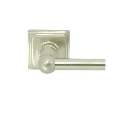 Better Home Products Union Square 24" Wall Mounted Towel Bar In Satin Nickel