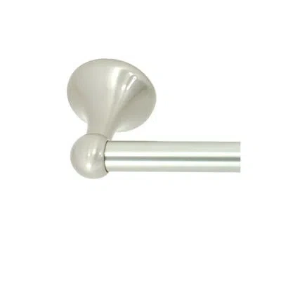 Better Home Products Waterfront 24" Wall Mounted Towel Bar In Satin Nickel