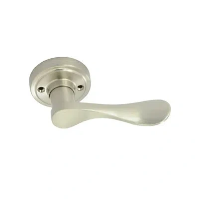 Better Home Products Waterfront Lower Half Handleset Door Lever In Satin Nickel