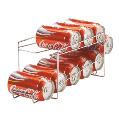 Better Houseware Can Organizer In Silver