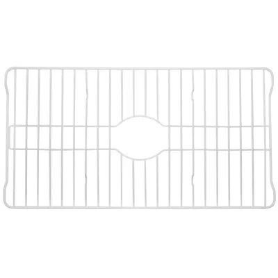 Better Houseware Coated Steel Over The Sink Dish Rack In White