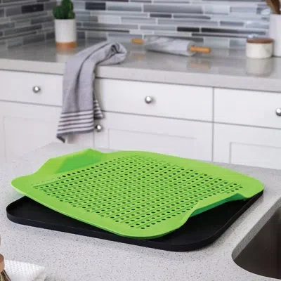 Better Houseware Drying Mat In Black,green