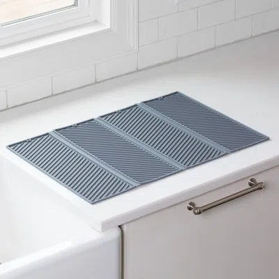 Better Houseware Expandable Silicone Drying Mat In Satin
