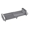 Better Houseware Expanding Dish Rack In Gray