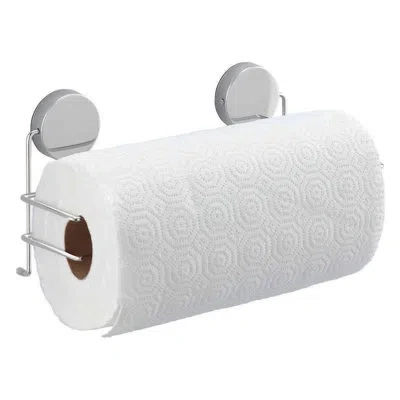 Better Houseware Magnetic Wall Mounted Paper Towel Holder In Silver
