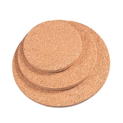 Better Houseware Natural Cork Trivets In Beige