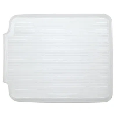 Better Houseware Plastic Drain Tray In White