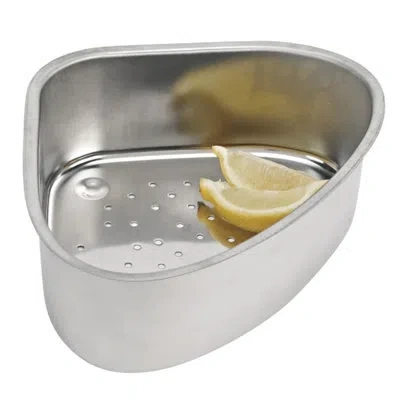 Better Houseware Stainless Steel Corner Sink Strainer In Silver