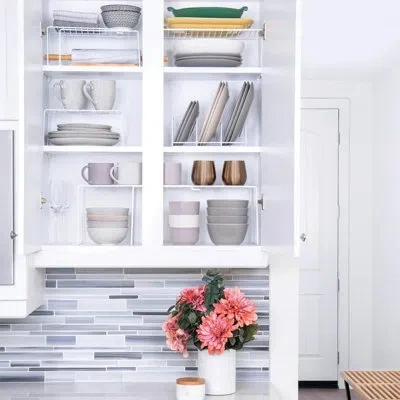 Better Houseware Steel Adjustable Cabinet Shelving Rack