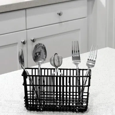 Better Houseware Steel Dish Rack In Black