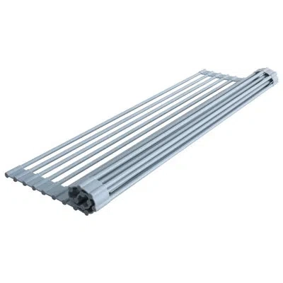 Better Houseware Steel Over The Sink Dish Rack In Gray;blue