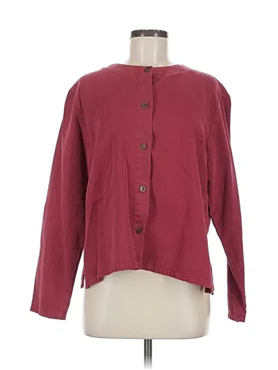 Pre-owned Better Than Basic By A.c.c. Jacket In Burgundy