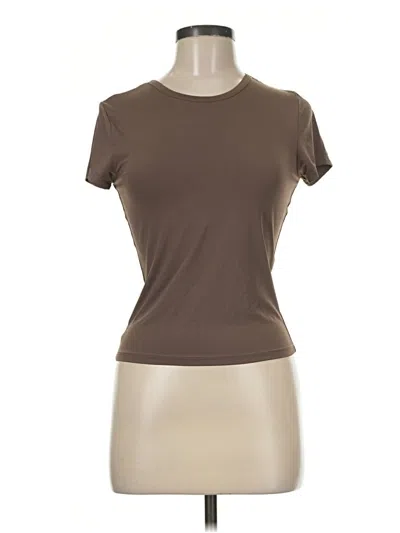 Pre-owned Better / Together Active T-shirt In Brown