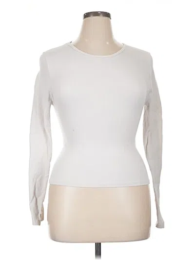 Pre-owned Better / Together Long Sleeve Top Ivory Turtleneck Tops