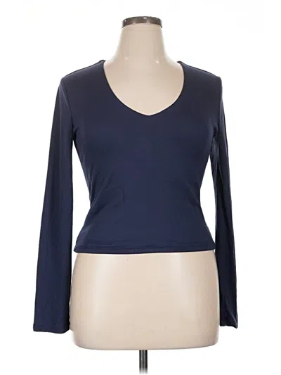 Pre-owned Better / Together Long Sleeve T-shirt In Blue