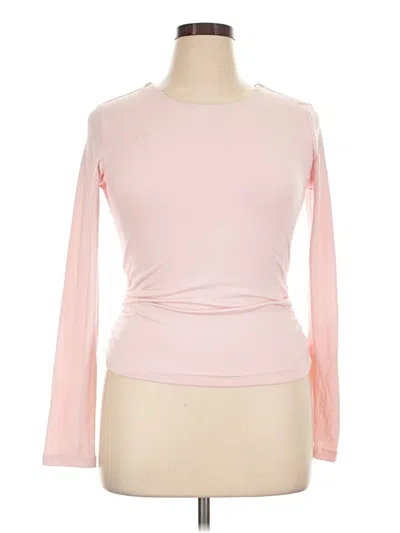 Pre-owned Better / Together Long Sleeve T-shirt In Pink