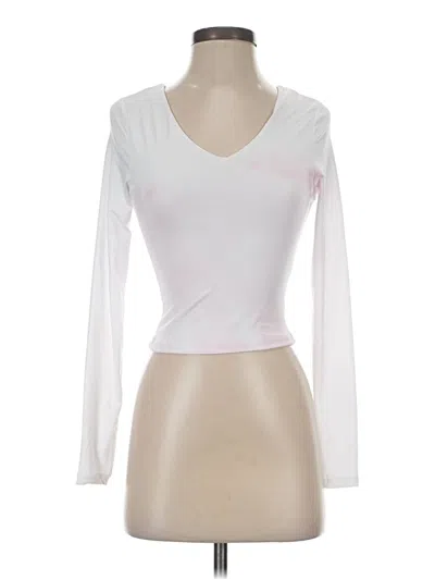 Pre-owned Better / Together Long Sleeve T-shirt In White