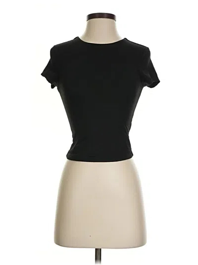 Pre-owned Better / Together Short Sleeve Turtleneck In Black