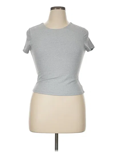 Pre-owned Better / Together Short Sleeve Turtleneck In Gray