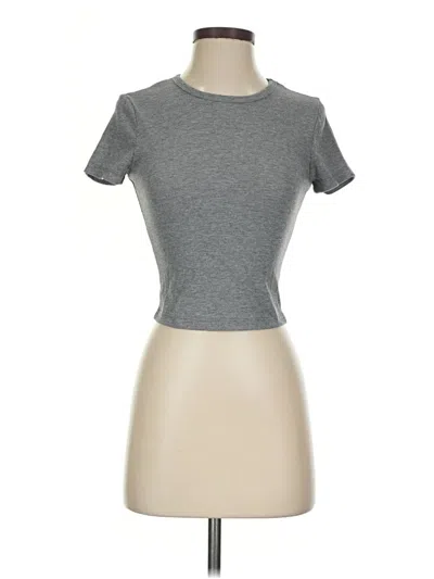 Pre-owned Better / Together Short Sleeve Turtleneck In Gray