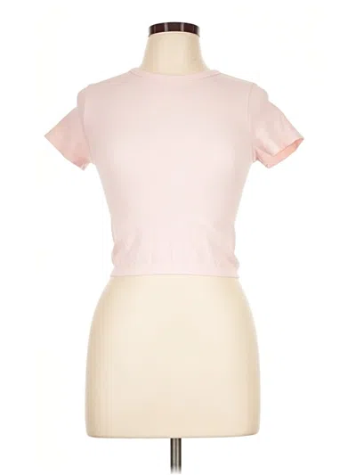 Pre-owned Better / Together Short Sleeve Turtleneck In Pink
