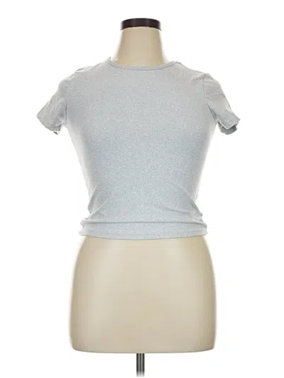 Pre-owned Better / Together Short Sleeve Turtleneck In Silver
