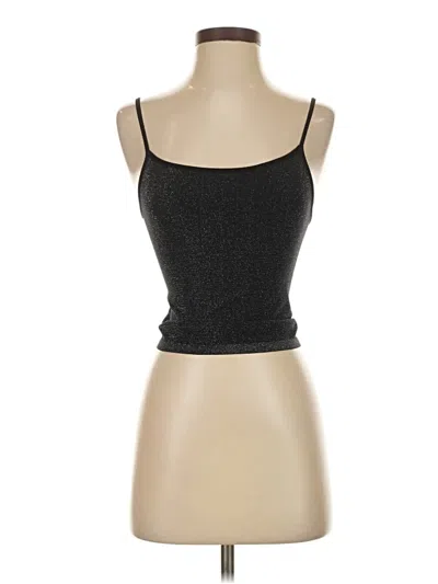Pre-owned Better / Together Sleeveless Top Black Sweetheart Neckline Tops