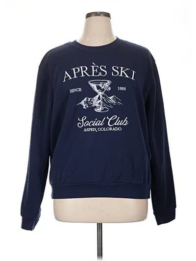 Pre-owned Better / Together Sweatshirt In Blue