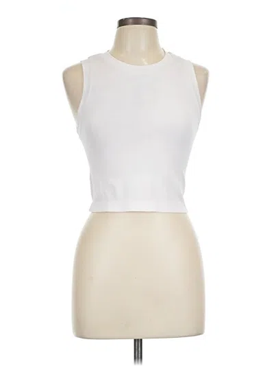 Pre-owned Better / Together Tank Top Ivory Halter Neckline Tops In White