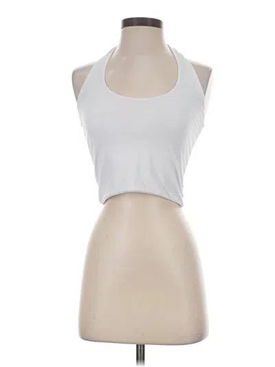 Pre-owned Better / Together Tank Top White Halter Neckline Tops