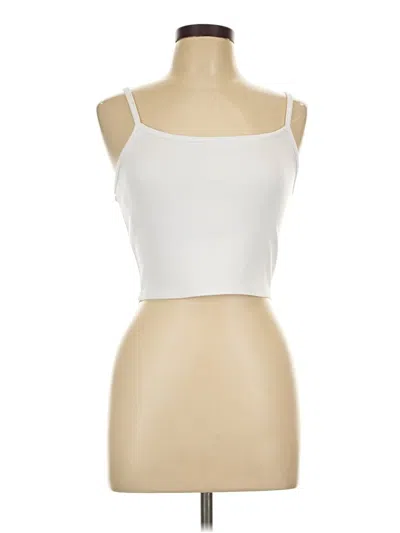 Pre-owned Better / Together Tank Top White Strapless Neckline Tops