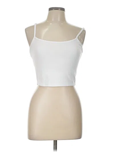 Pre-owned Better / Together Tank Top White Strapless Neckline Tops