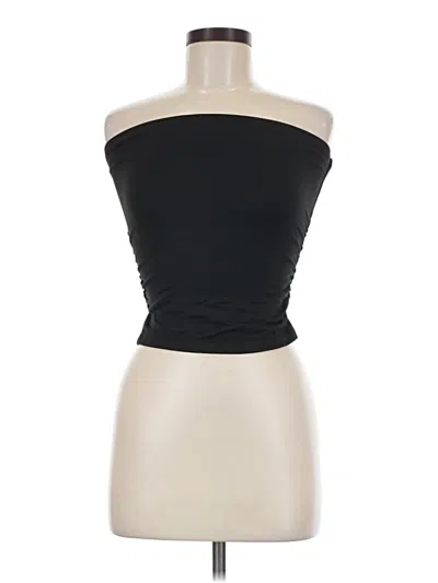 Pre-owned Better / Together Tube Top Black Strapless Neckline Tops