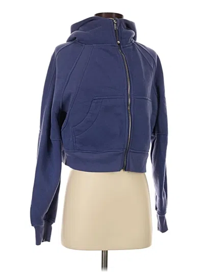 Pre-owned Better / Together Zip Up Hoodie In Blue